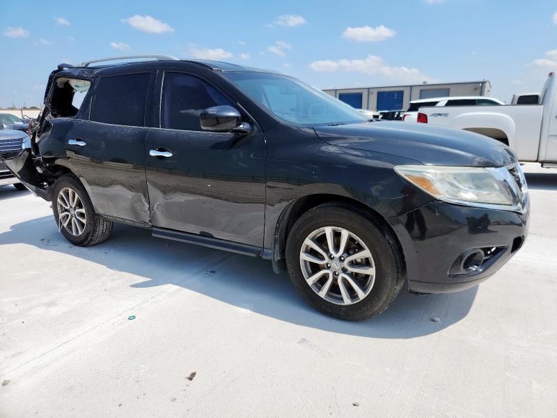 5N1AR2MN0FC660800 - 2015 NISSAN PATHFINDER S BLACK photo 4