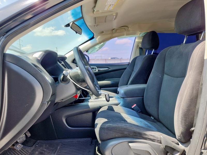 5N1AR2MN0FC660800 - 2015 NISSAN PATHFINDER S BLACK photo 7