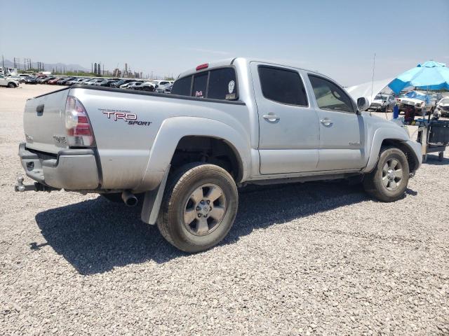 3TMJU62N39M088850 - 2009 TOYOTA TACOMA DOUBLE CAB PRERUNNER SILVER photo 3