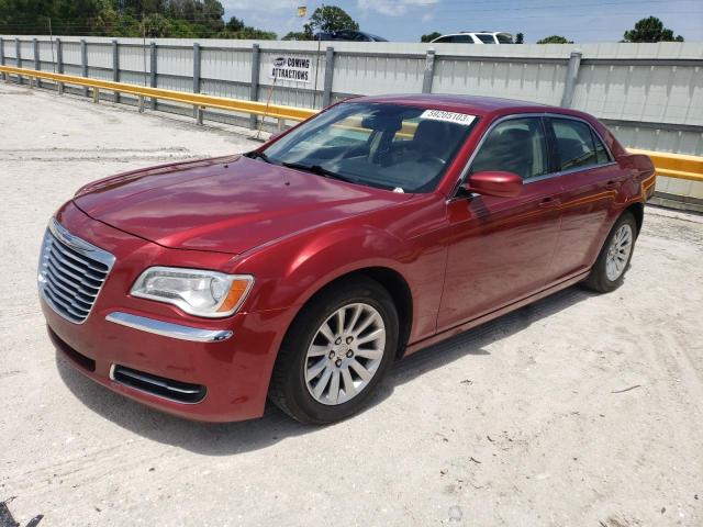 2C3CCAAG9DH557954 - 2013 CHRYSLER 300 BURGUNDY photo 1