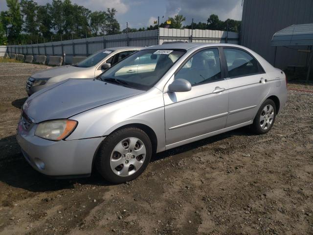 KNAFE121065371336 - 2006 KIA SPECTRA LX SILVER photo 1