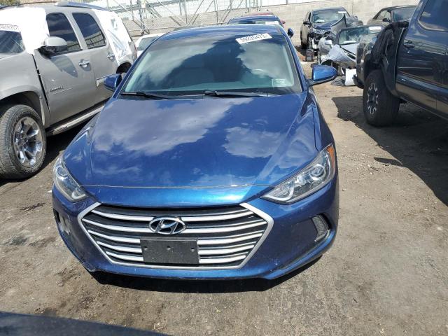 5NPD84LF0HH014089 - 2017 HYUNDAI ELANTRA SE BLUE photo 5