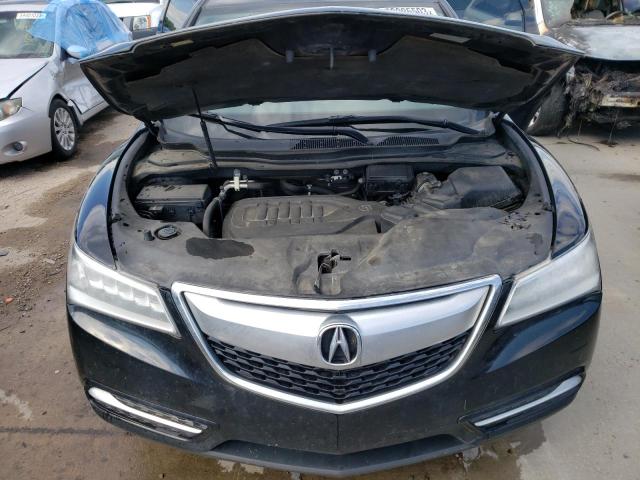 5FRYD4H47EB003720 - 2014 ACURA MDX TECHNOLOGY BLACK photo 12