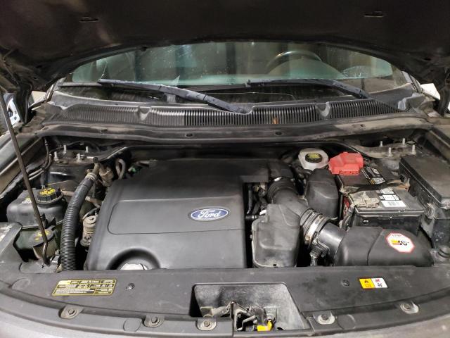 1FMHK8F81BGA32812 - 2011 FORD EXPLORER LIMITED ნაცრისფერი ფოტო 12