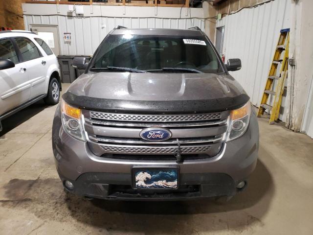 1FMHK8F81BGA32812 - 2011 FORD EXPLORER LIMITED ნაცრისფერი ფოტო 5