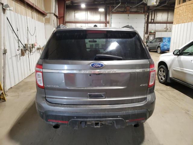 1FMHK8F81BGA32812 - 2011 FORD EXPLORER LIMITED ნაცრისფერი ფოტო 6