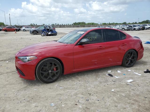 ZARFAMAN2L7630368 - 2020 ALFA ROMEO GIULIA RED photo 1