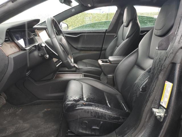 5YJSA1E20JF281290 - 2018 TESLA MODEL S ნაცრისფერი ფოტო 7