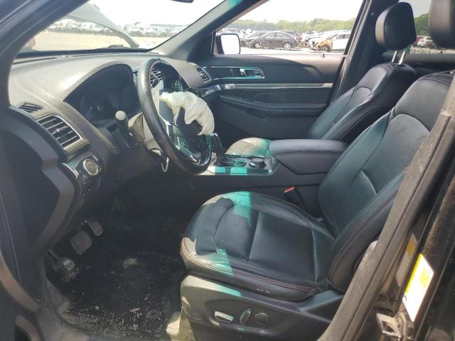 1FM5K8GTXHGC12305 - 2017 FORD EXPLORER SPORT Schwarz Foto 7