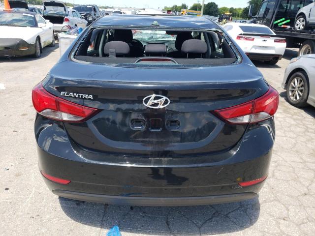 5NPDH4AE7GH797498 - 2016 HYUNDAI ELANTRA SE BLACK photo 6