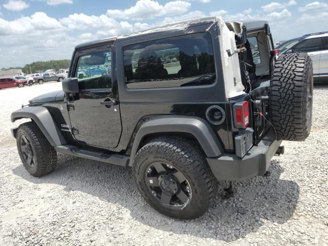 1C4GJWAG8DL673360 - 2013 JEEP WRANGLER SPORT BLACK photo 2