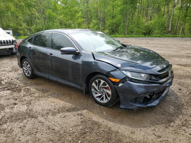 2HGFC2F70KH032013 - 2019 HONDA CIVIC EX CHARCOAL photo 4