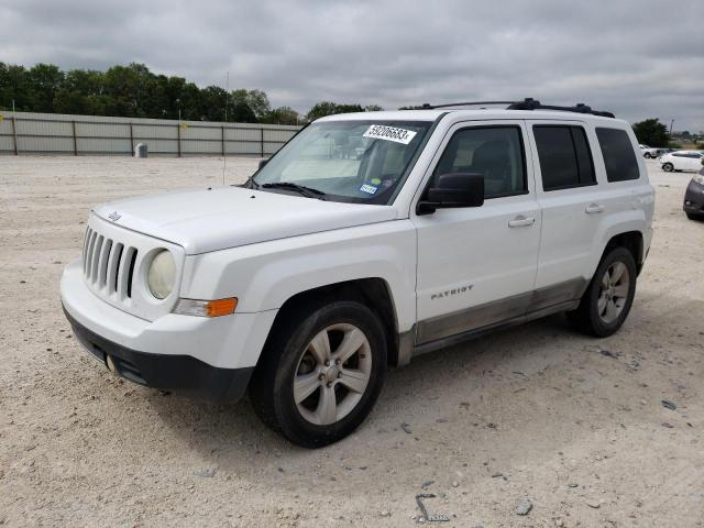 1J4NT4GB1BD109648 - 2011 JEEP PATRIOT LATITUDE WHITE photo 1