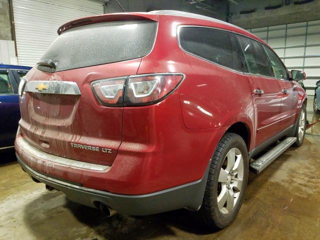 1GNKRLKD1DJ164929 - 2013 CHEVROLET TRAVERSE LTZ  photo 4