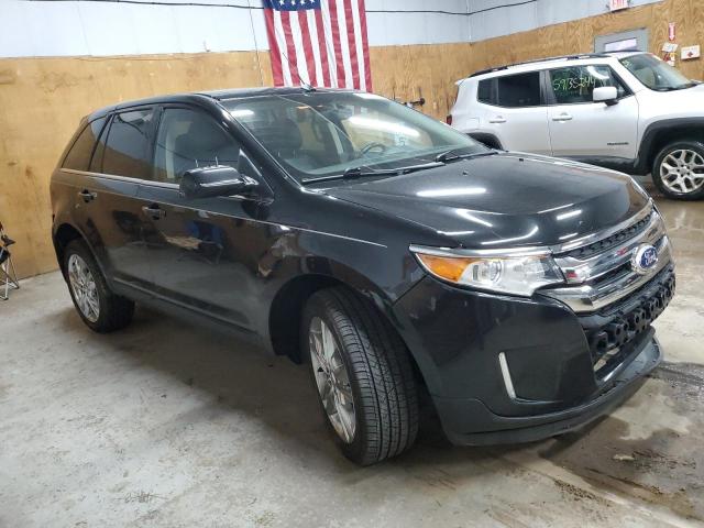 2FMDK4KC2DBA73283 - 2013 FORD EDGE LIMITED BLACK photo 4