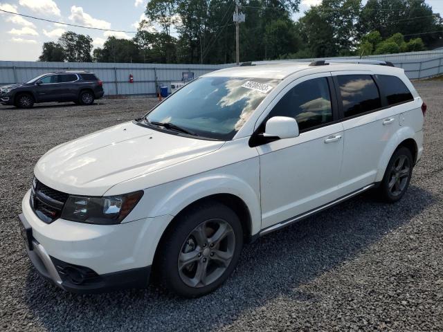 3C4PDCGG8FT746795 - 2015 DODGE JOURNEY CROSSROAD WHITE photo 1