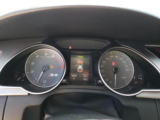 WAUCGAFR1DA018699 - 2013 AUDI S5 PREMIUM PLUS 白色 照片 9