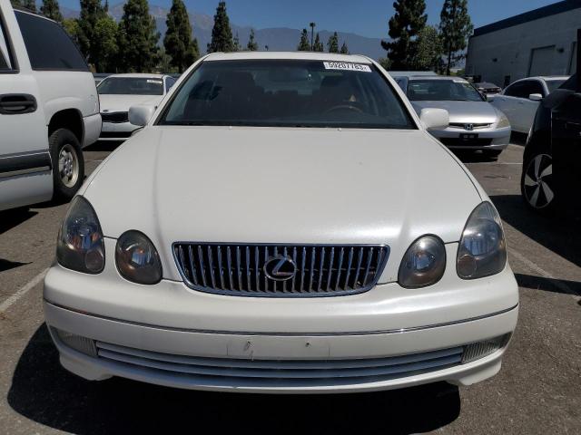 JT8BD69S630188434 - 2003 LEXUS GS 300 WHITE photo 5