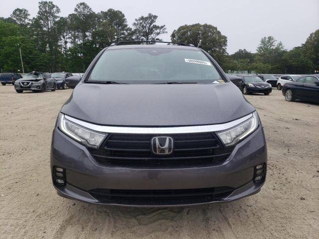 5FNRL6H76NB063910 - 2022 HONDA ODYSSEY EXL Grau Foto 5