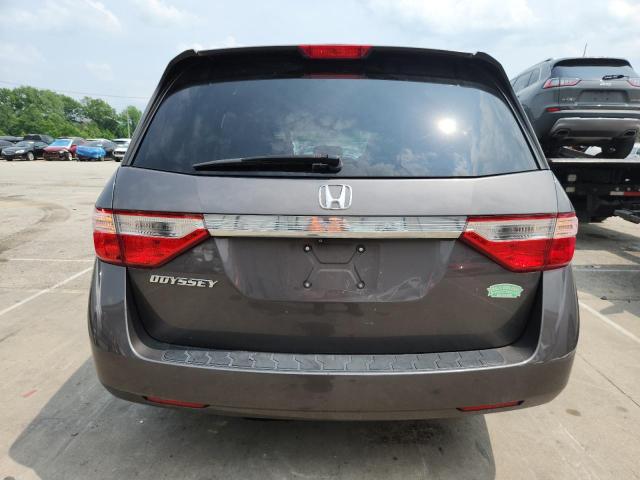 5FNRL5H69CB051555 - 2012 HONDA ODYSSEY EXL GRAY photo 6