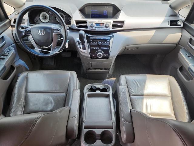 5FNRL5H69CB051555 - 2012 HONDA ODYSSEY EXL GRAY photo 8