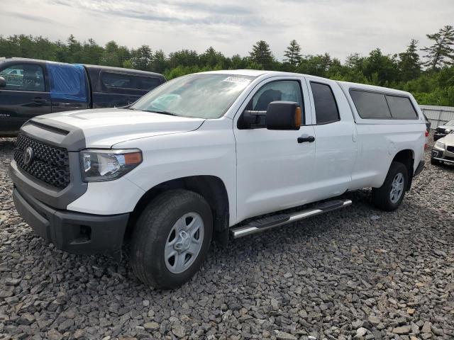 5TFCY5F18MX028256 - 2021 TOYOTA TUNDRA DOUBLE CAB SR/SR5 WHITE photo 1