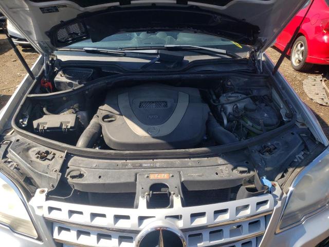 4JGBB8GB2BA628093 - 2011 MERCEDES-BENZ ML 350 4MATIC SILVER photo 7