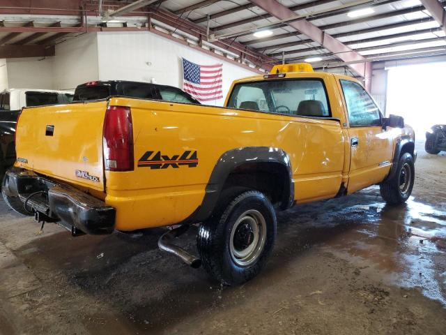 1GTGK24R1VE539248 - 1997 GMC SIERRA K2500 YELLOW photo 3