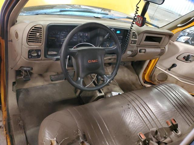 1GTGK24R1VE539248 - 1997 GMC SIERRA K2500 YELLOW photo 8