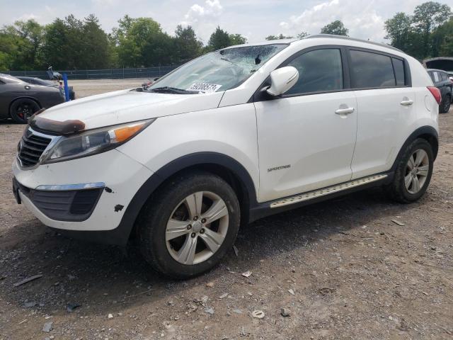 KNDPB3A21D7529643 - 2013 KIA SPORTAGE BASE WHITE photo 1