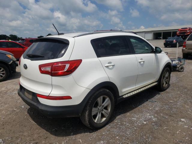 KNDPB3A21D7529643 - 2013 KIA SPORTAGE BASE WHITE photo 3