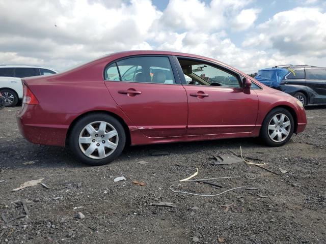 2HGFA16586H528245 - 2006 HONDA CIVIC LX BURGUNDY photo 3