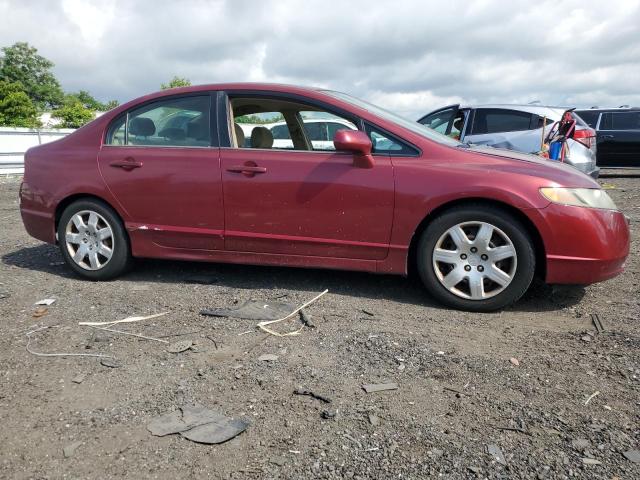 2HGFA16586H528245 - 2006 HONDA CIVIC LX BURGUNDY photo 4