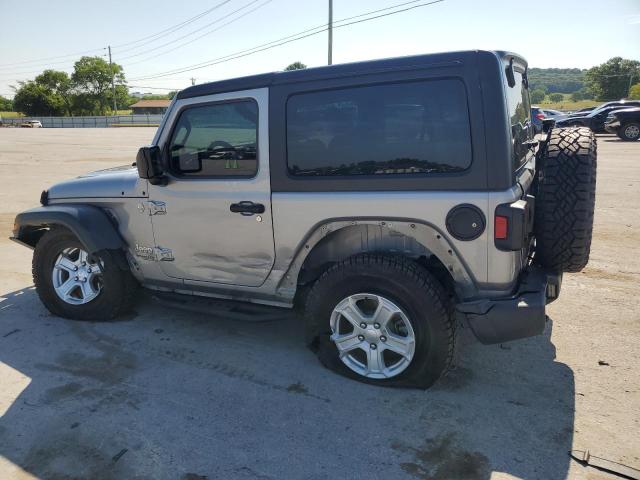 1C4GJXAG2JW276047 - 2018 JEEP WRANGLER SPORT GRAY photo 2