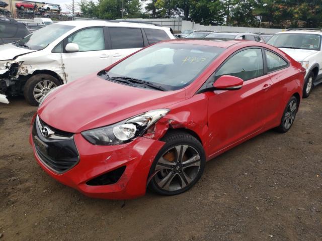 KMHDH6AE9DU015310 - 2013 HYUNDAI ELANTRA CO GS RED photo 1