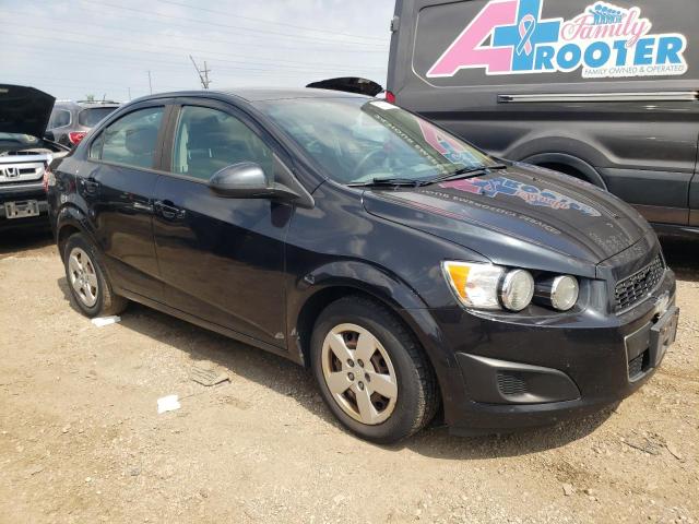 1G1JA5SH9D4227910 - 2013 CHEVROLET SONIC LS 黑色 照片 4