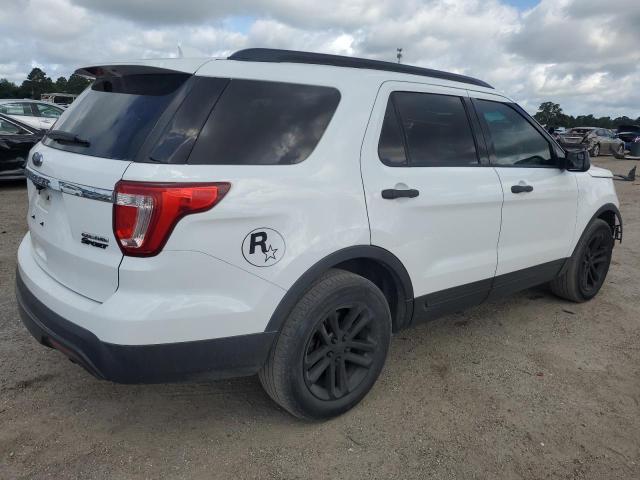 1FM5K7B83GGC62362 - 2016 FORD EXPLORER WHITE photo 3
