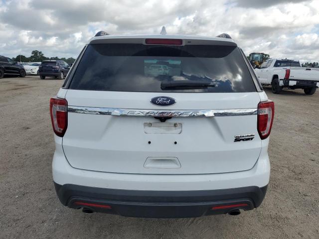 1FM5K7B83GGC62362 - 2016 FORD EXPLORER WHITE photo 6