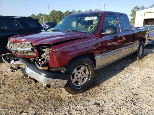 2GCEC19V931243512 - 2003 CHEVROLET SILVERADO C1500 TWO TONE photo 2