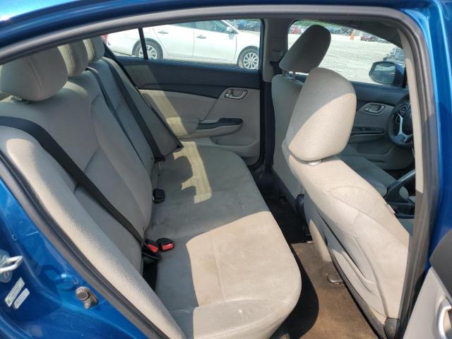 2HGFB2F52DH602601 - 2013 HONDA CIVIC LX 蓝色 照片 10