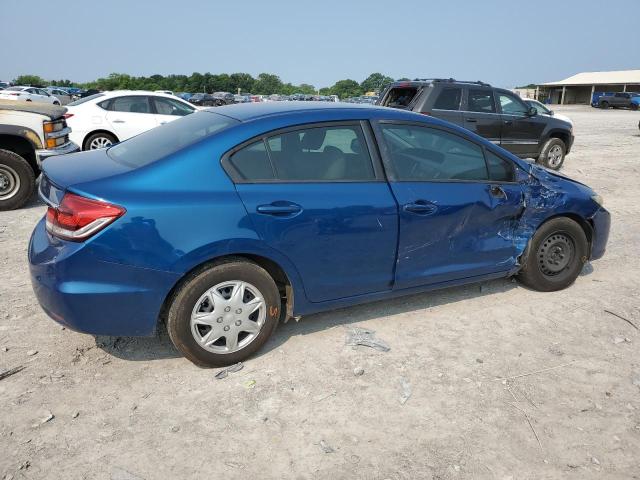2HGFB2F52DH602601 - 2013 HONDA CIVIC LX 蓝色 照片 3