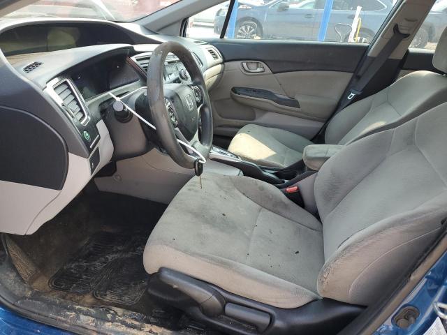 2HGFB2F52DH602601 - 2013 HONDA CIVIC LX 蓝色 照片 7