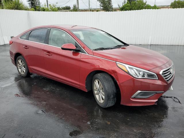 5NPE24AFXGH359959 - 2016 HYUNDAI SONATA SE MAROON photo 4