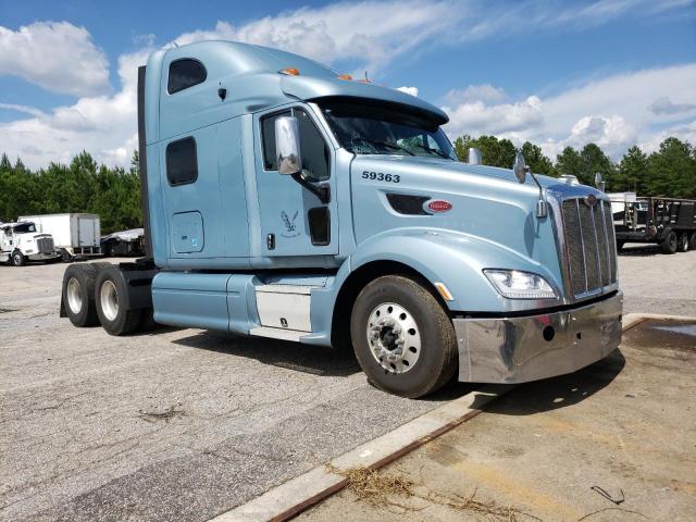 1XP4D49X7CD161132 - 2012 PETERBILT 587 BLUE photo 1