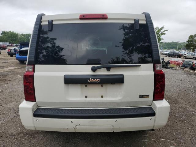 1J8HH48N78C151505 - 2008 JEEP COMMANDER SPORT თეთრი ფოტო 6