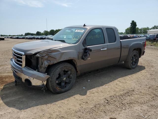 1GTR2VE78CZ283848 - 2012 GMC SIERRA K1500 SLE GRAY photo 1