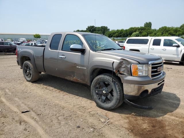 1GTR2VE78CZ283848 - 2012 GMC SIERRA K1500 SLE GRAY photo 4