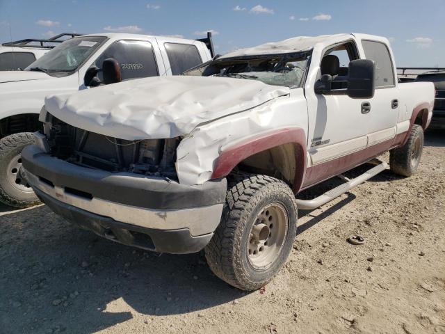 1GCHK23057F170658 - 2007 CHEVROLET SILVERADO WHITE photo 1