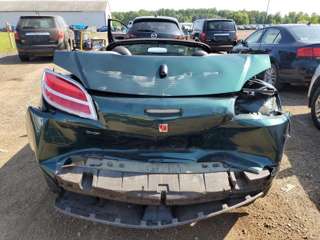 1G8MB35B37Y139293 - 2007 SATURN SKY GREEN photo 6