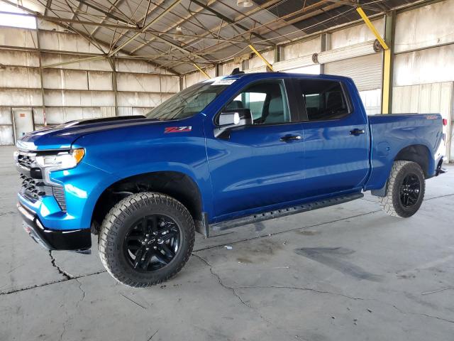 3GCUDFED2NG623272 - 2022 CHEVROLET SILVERADO K1500 LT TRAIL BOSS BLUE photo 1